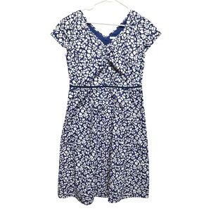 boden aubrey cotton midi dress Boden Aubrey Cotton Midi Dress 4P